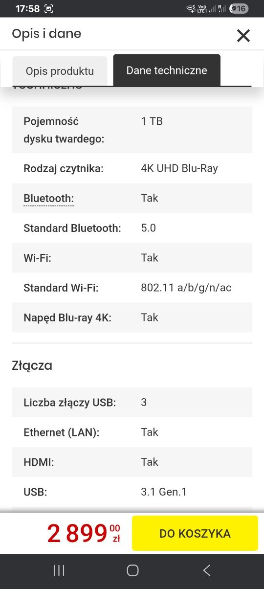 Konsola Xbox series x 1 tb +pad +2 gry