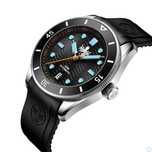 Zegarek PHOIBOS  Wave Master Black WR 300m szafir diver nowy
