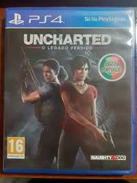 Vendo jogo Uncharted"O legado perdido"