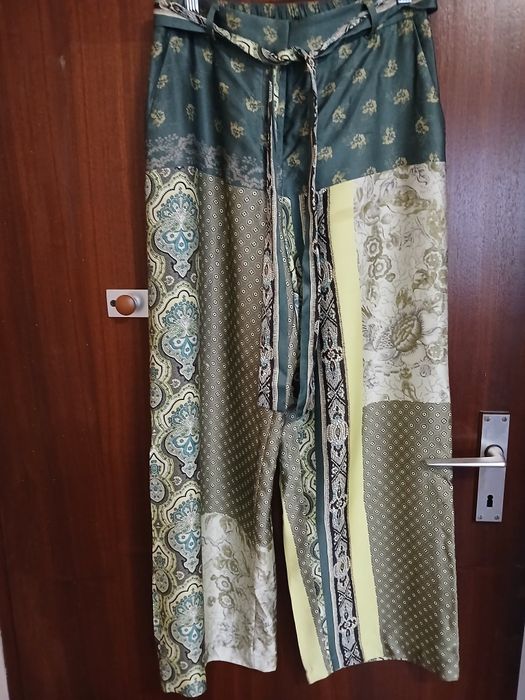 Calça vetde de senhora tam 36