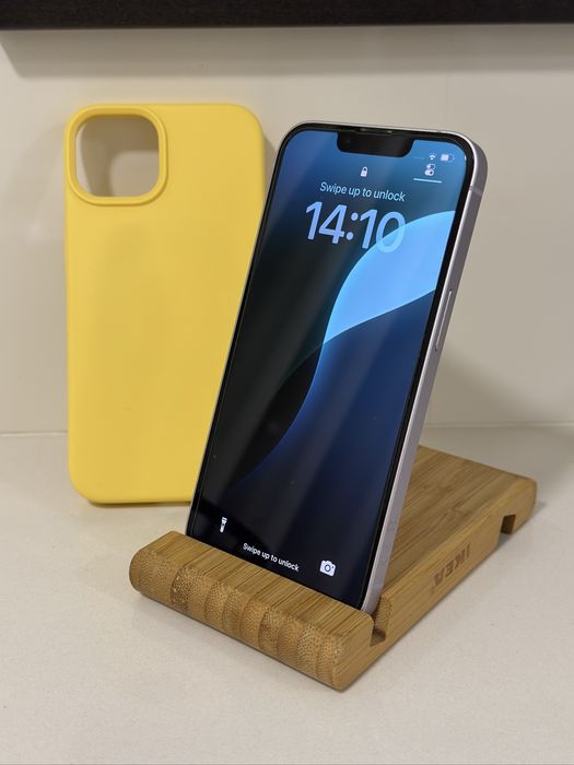 Apple iPhone 14 128GB 86% “ lilás / roxo “ + capa e carregador