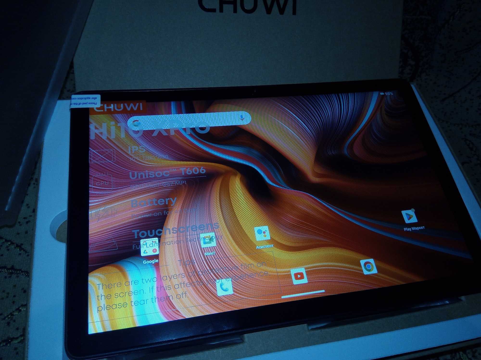 4+4/128Gb HD Android 13 новий планшет Chuwi H10X Pro