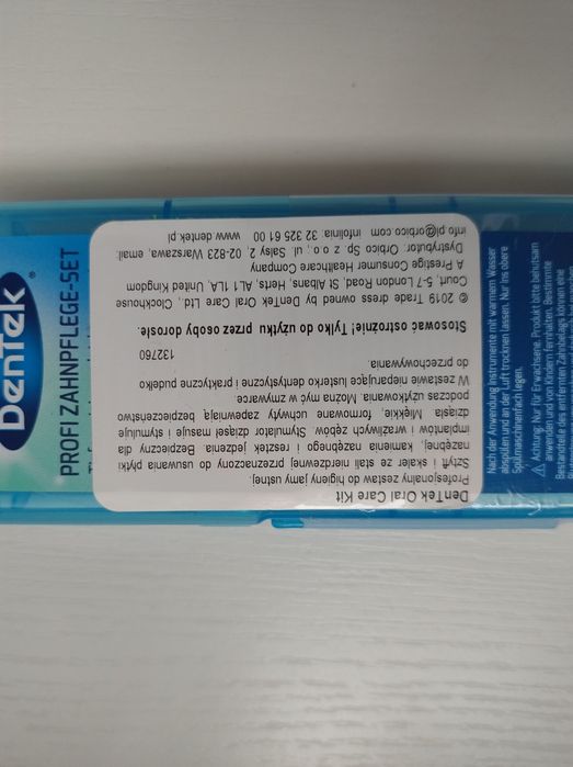 DenTek Oral Care Kit zestaw do higieny jamy ustnej skaler z lusterkiem