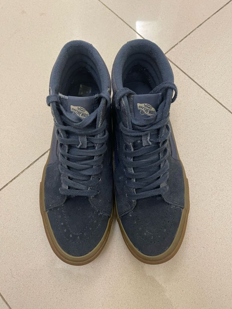 Ténis VANS em bota Azul (edição limitada))