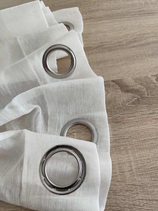 Cortinas brancas 4un 135x200