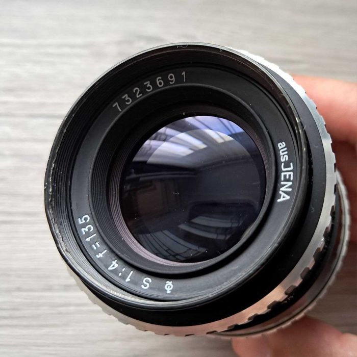 Carl Zeiss Jena Sonnar 135/4  байонет Exakta