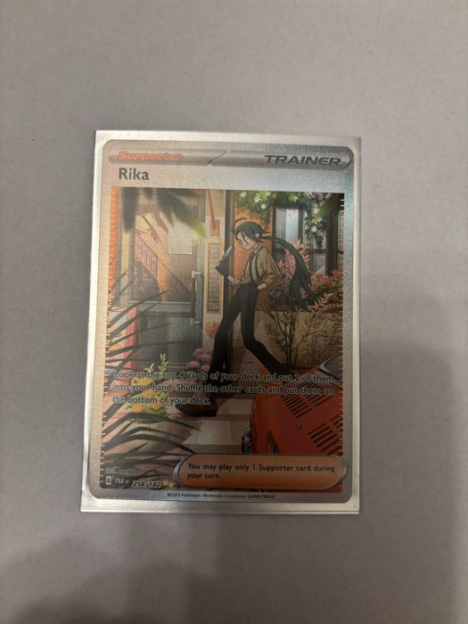 Karta pokemon trainer Rika