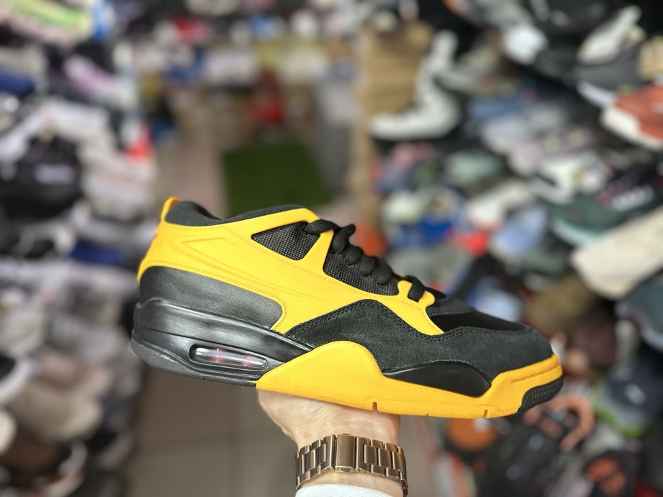 Кросівки Nike Jordan 4 RM Bruce Lee ( РОЗМІР 44 )