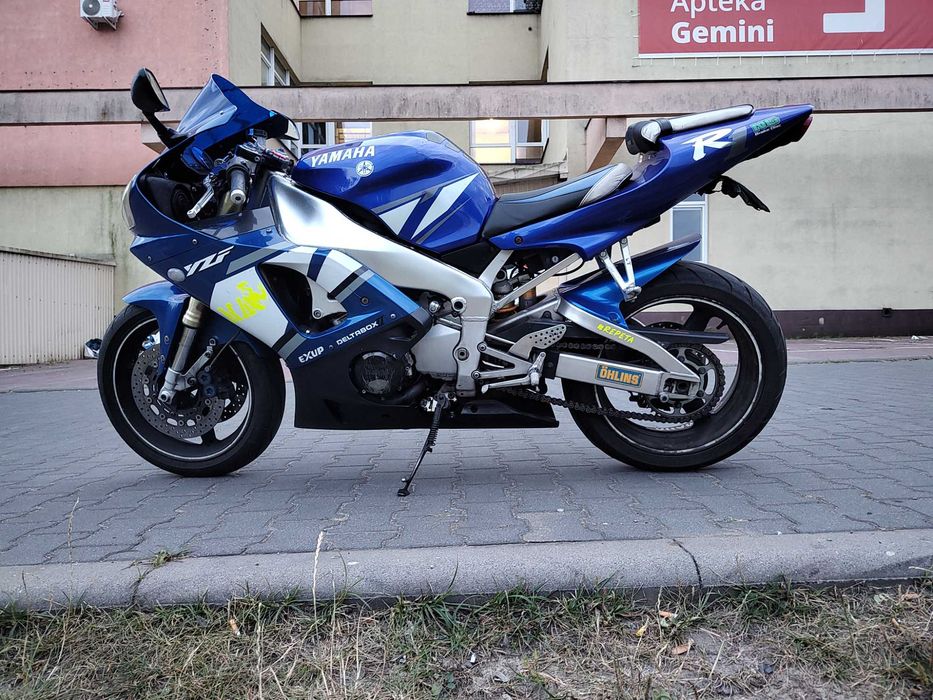 Yamaha R1 1000cm3 RN01 1999r Wydech Yoshimura, Zarejestrowana Tanio