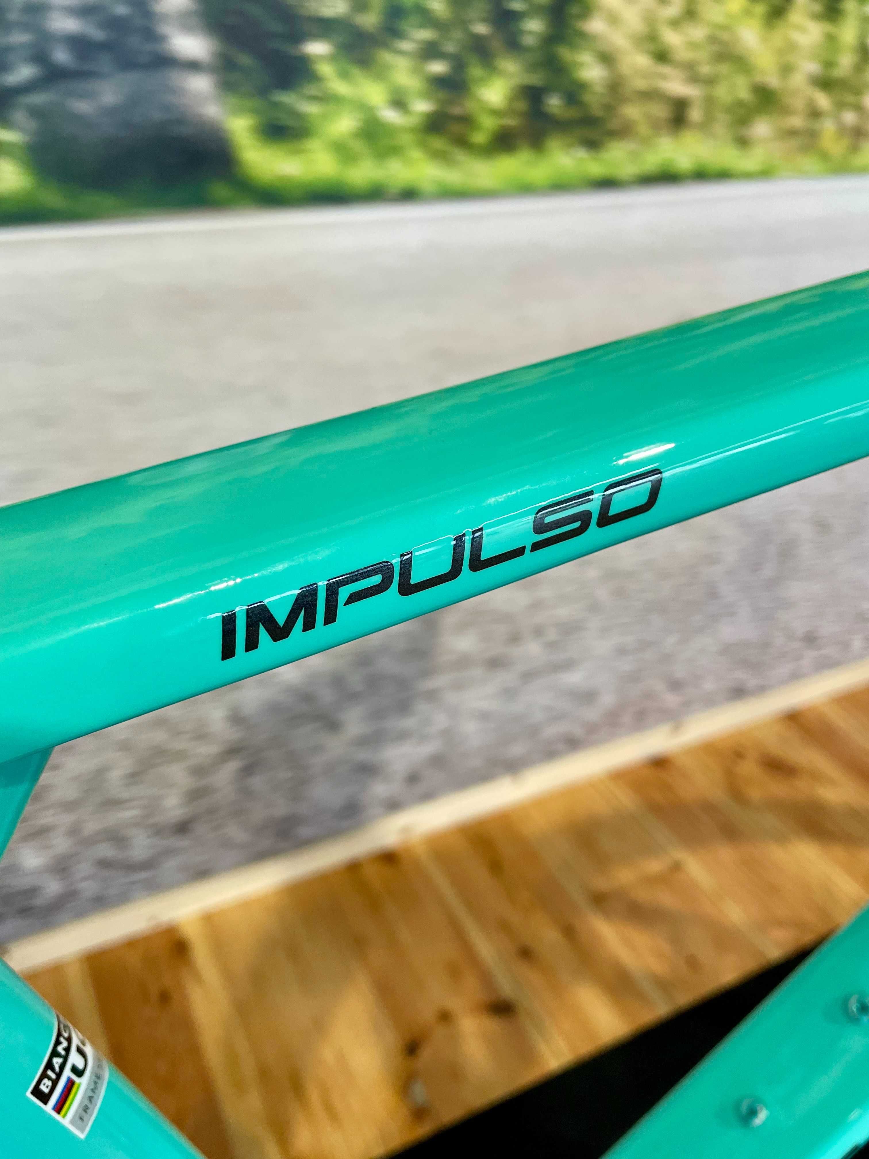 Nowy rower gravel Bianchi IMPULSO COMP Celeste RATY 0%