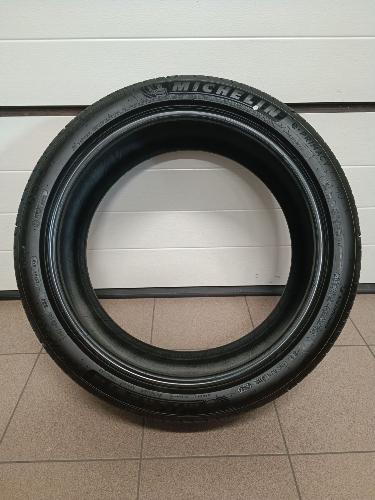Nowa opona Michelin E Primacy 245/40/20