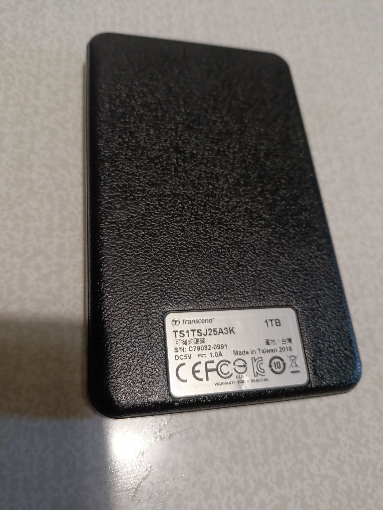 Зовнішній жорсткий диск Transcend StoreJet 25A3 1TB 2.5 USB 3.0