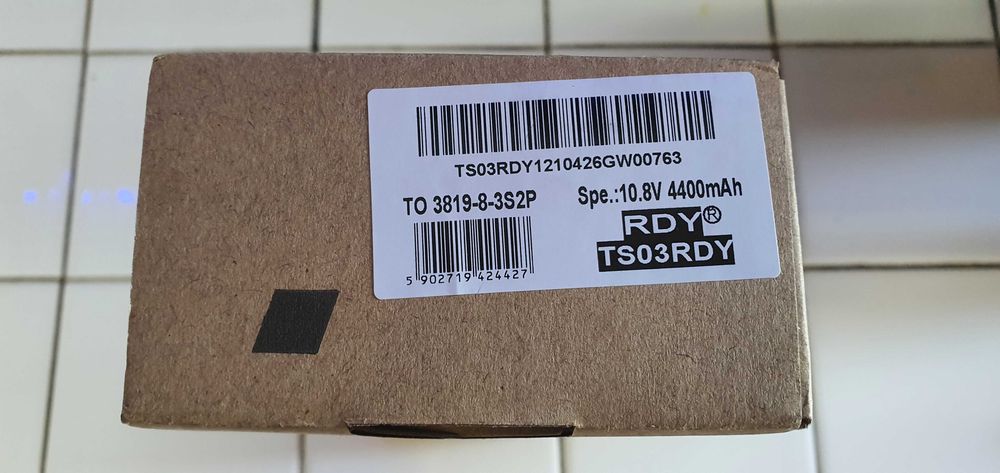 Baterias NOVAS para portáteis, referência PA3819U-1BRS