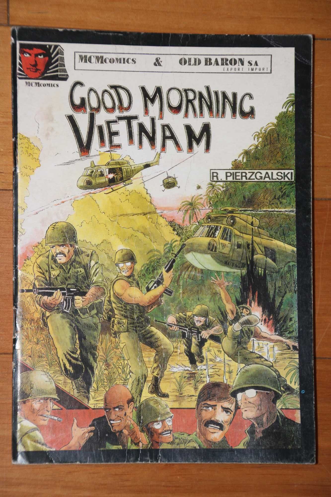 Good Morning Vietnam, polski komiks z 1991 r. Roman Pierzgalski