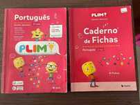 Livro Plim Português 2º Ano ( Manual + Caderno de Fichas )