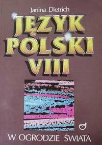 Podręcznik do j. polskiego do klasy 8 "W ogrodzie świata"