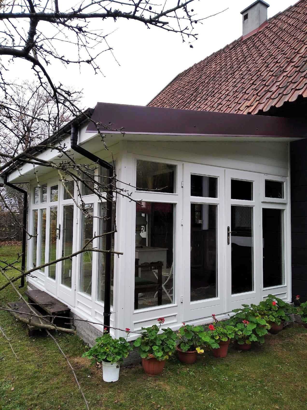 WYSOKA JAKOŚĆ! ogród zimowy z drewna / taras / oranżeria / patio / HIT