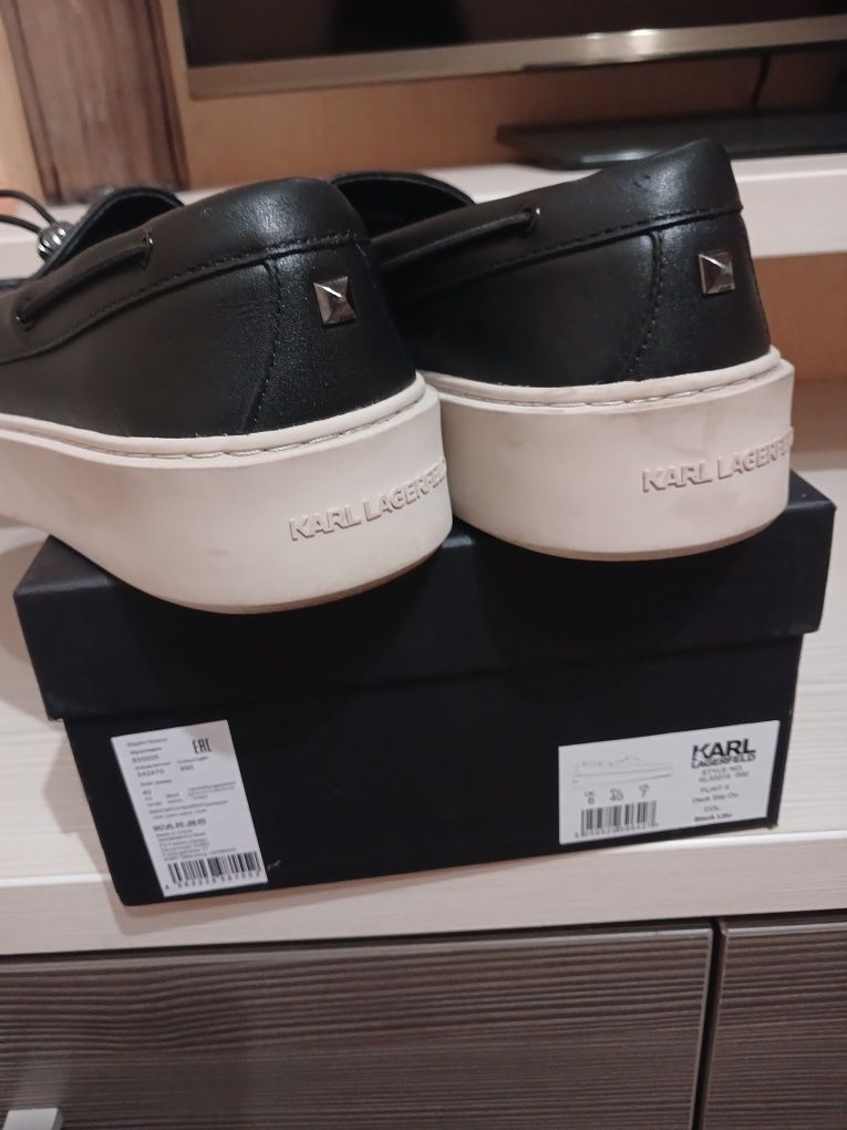 Мокасини KARL LAGERFELD шкіра