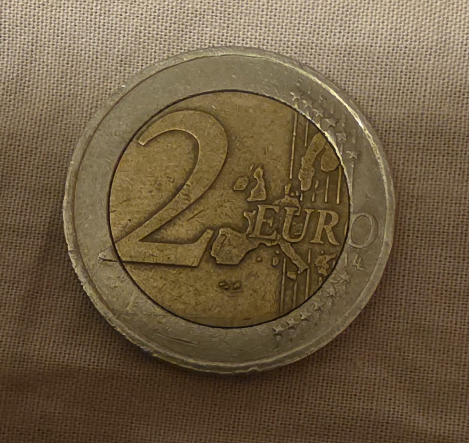 Moeda 2 Euros para coleção