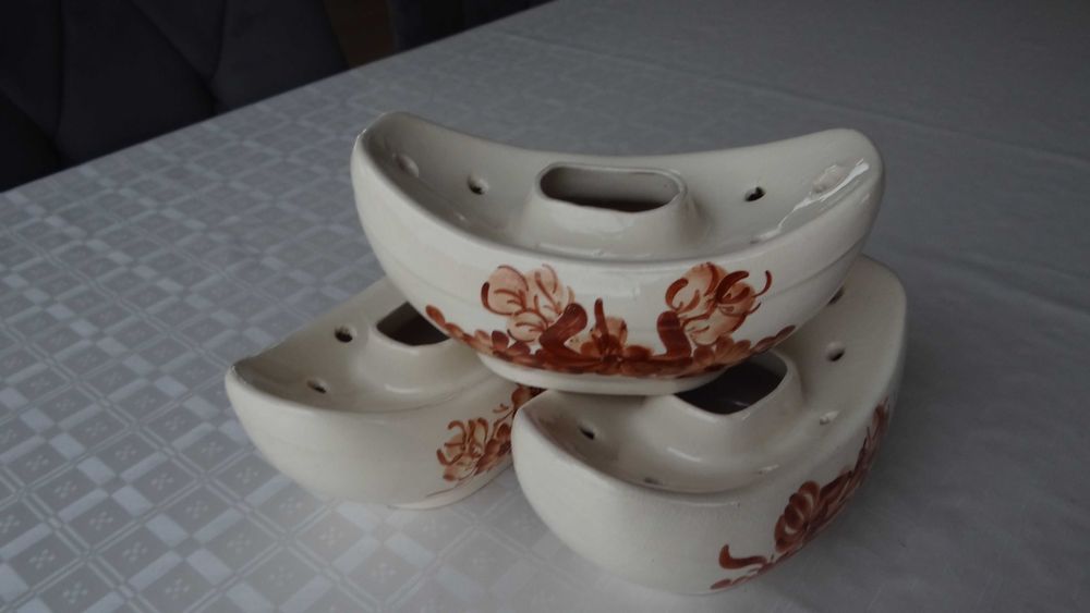 Ceramiczne ikebany na kwiaty