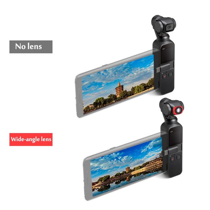 Надширококутний + макро + CPL об'єктив лінза фільтр DJI OSMO Pocket 2