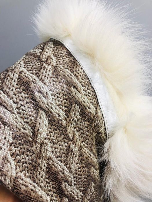 Натуральная дублёнка. Возраст 8-10 лет