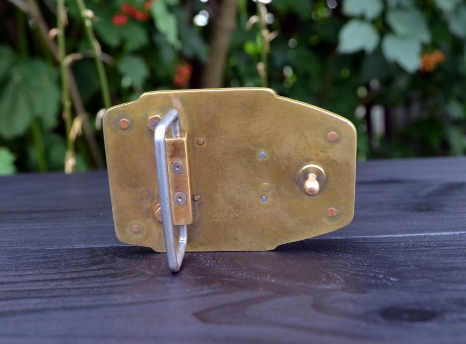 Пряжка для ремня ручной работы, Стимпанк, Steampunk, ременная пряжка