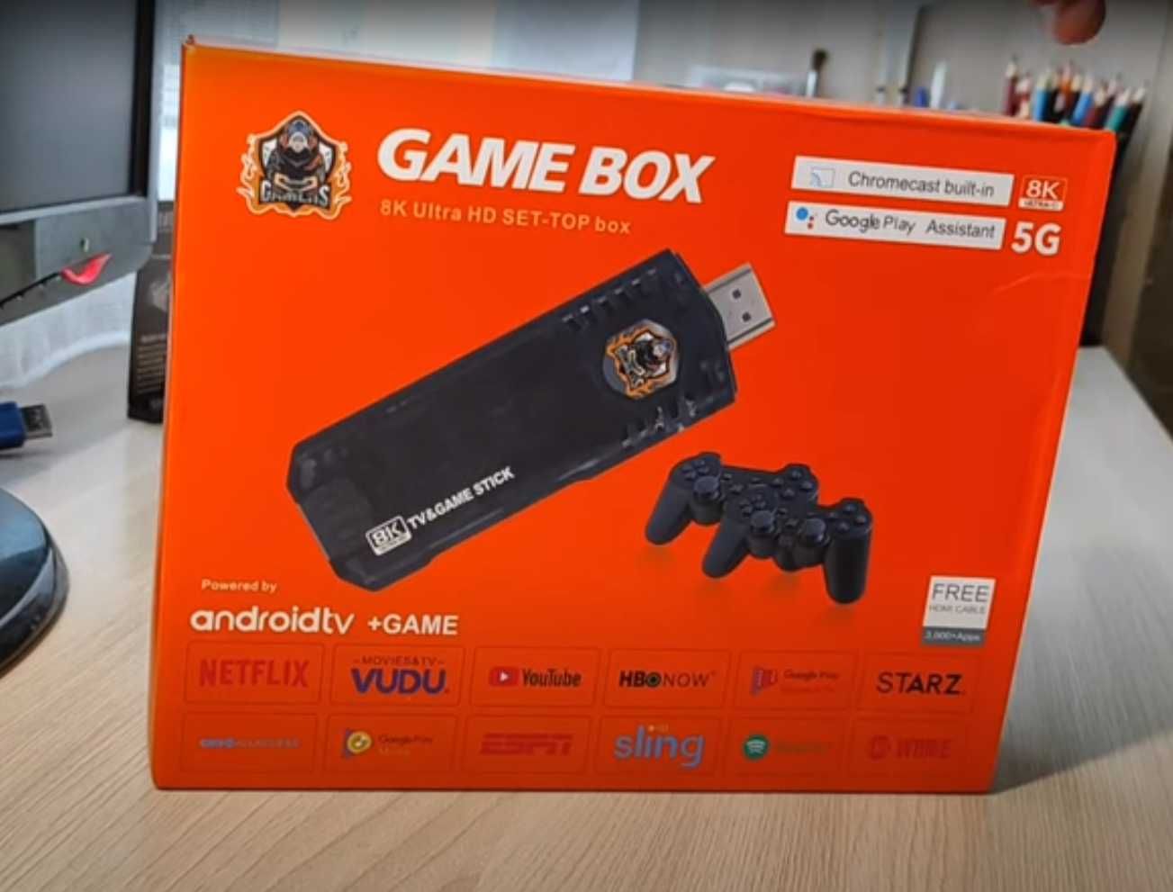 Новинка! Игровая консоль, Smart TV Android 12, ТВ смарт GAME BOX X8