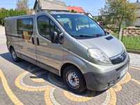 Opel Vivaro 2.0 long  brygadówka holenderka 2007r KIELCE klima hak