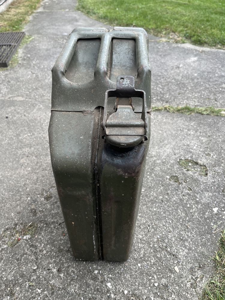 Kanister metalowy 20l zbiornik na paliwo