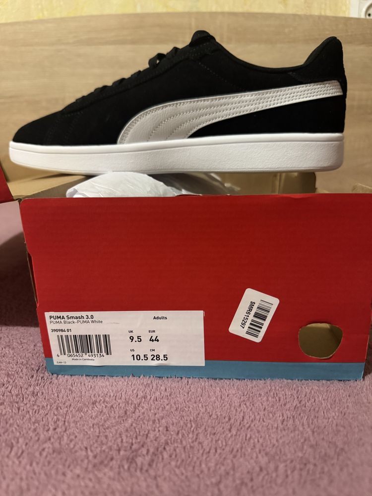 PUMA smash 3.0. Чорні