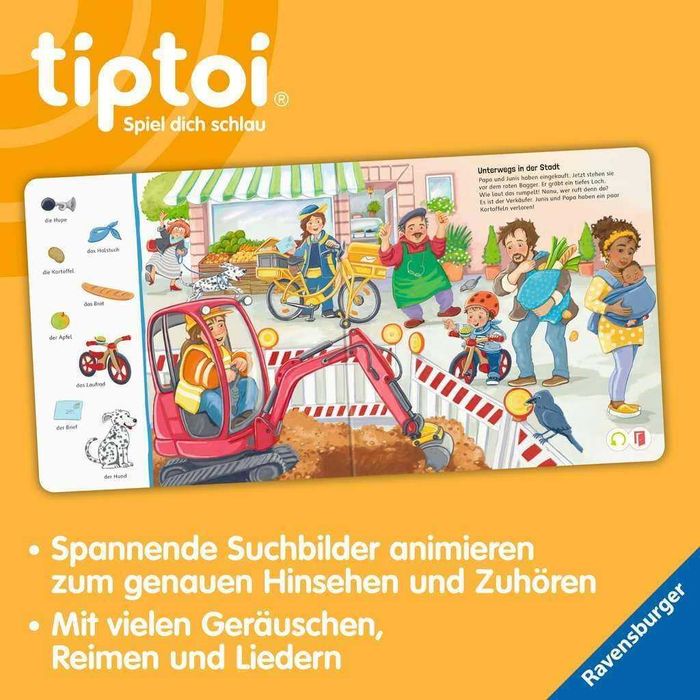 Książka Ravensburger Tiptoi Szukaj i odkrywaj:mój świat Wersja Niemiec