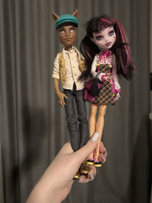 куклы монстер хай. Клод Вульф и Дракулаура School‘s out.