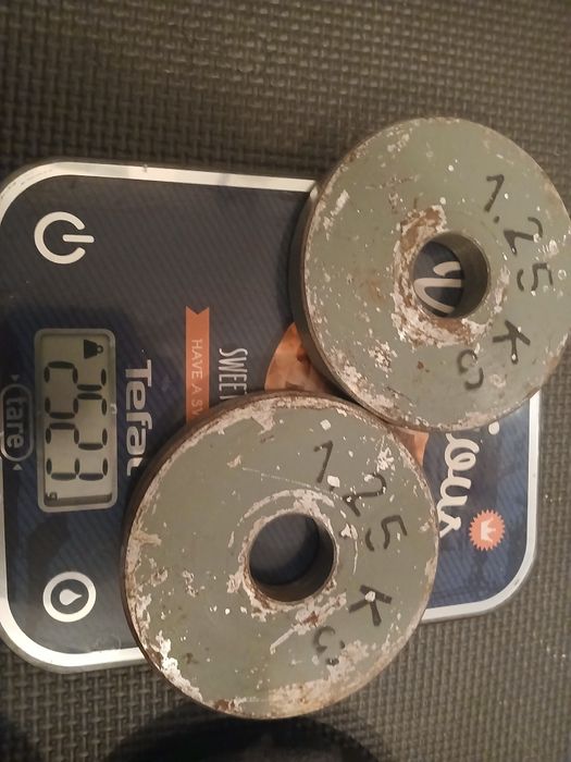 Obciążenie żeliwne różne wagi