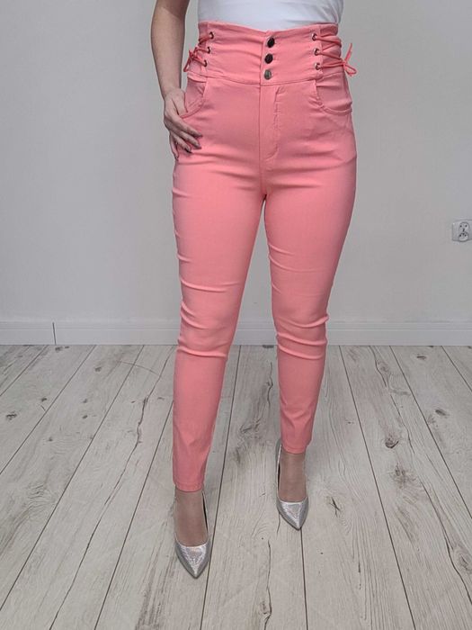 NOWE SPODNIE elastyczne wyszczuplające wysoki stan TY KUPUJESZ rozm M