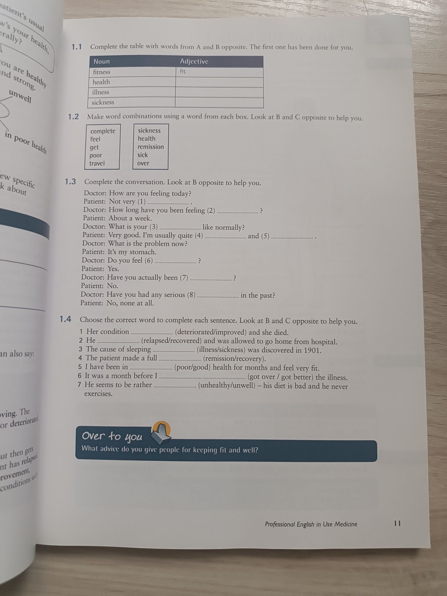 Professional english in use
