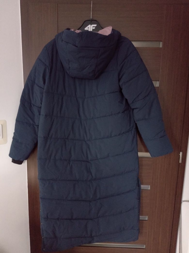Kurtka zimowa płaszcz puchowy sportowy 4F rozmiar XS
