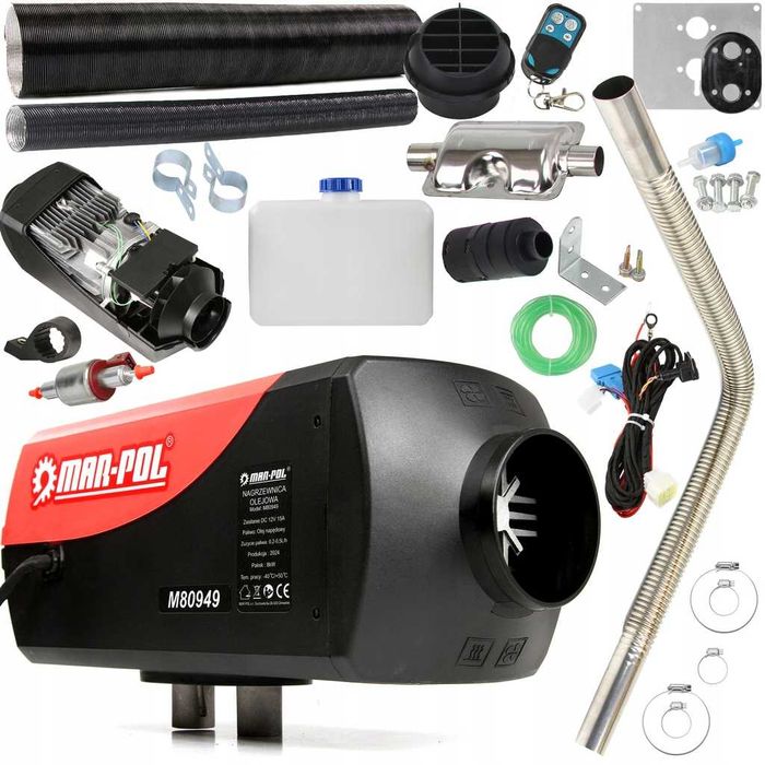 Nagrzewnica spalinowa olejowa ogrzewanie postojowe 8KW 12V WEBASTO