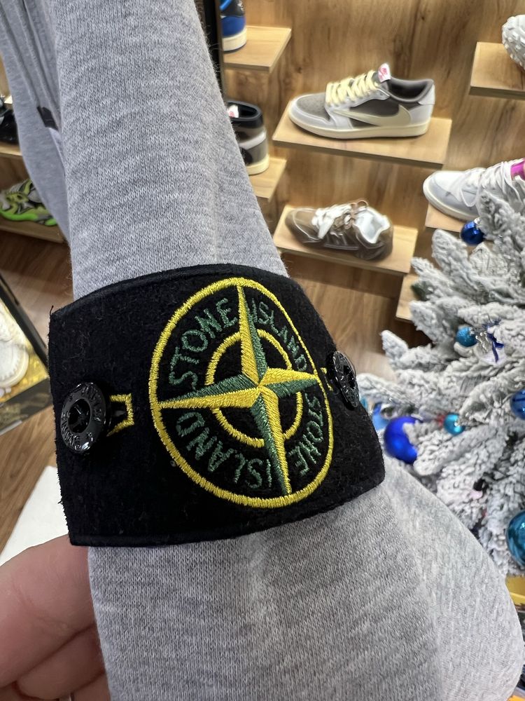 Зіп Худі Stone Island Grey
