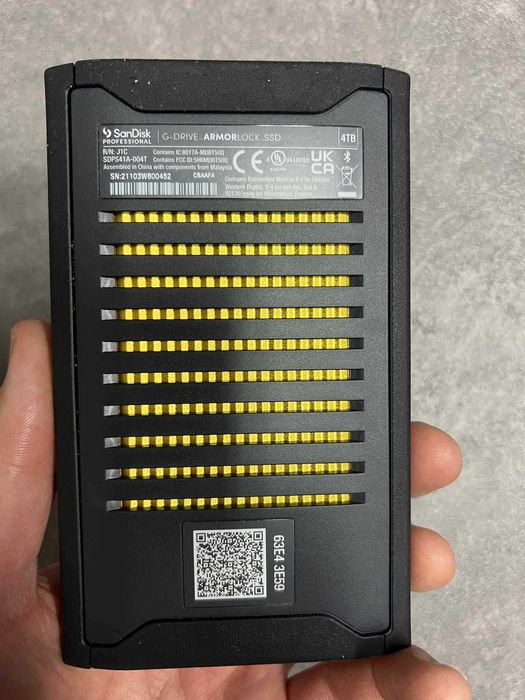 San Disk G-Drive ArmorLock 4Tb SSD