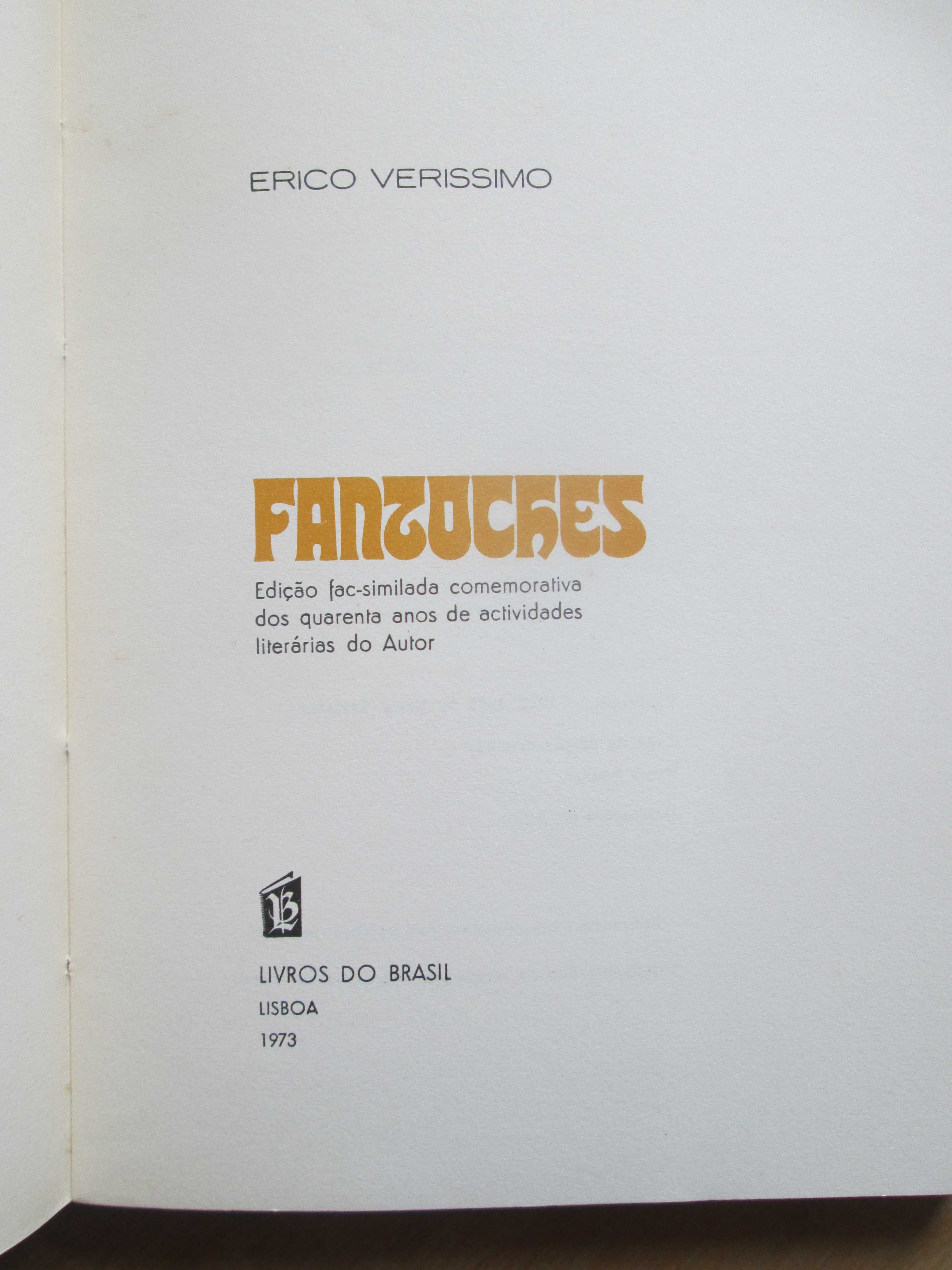 Fantoches, de Erico Veríssimo - edição especial