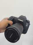 Canon 6d mark 2 II como nova mais duas objetivas 24mm e 85