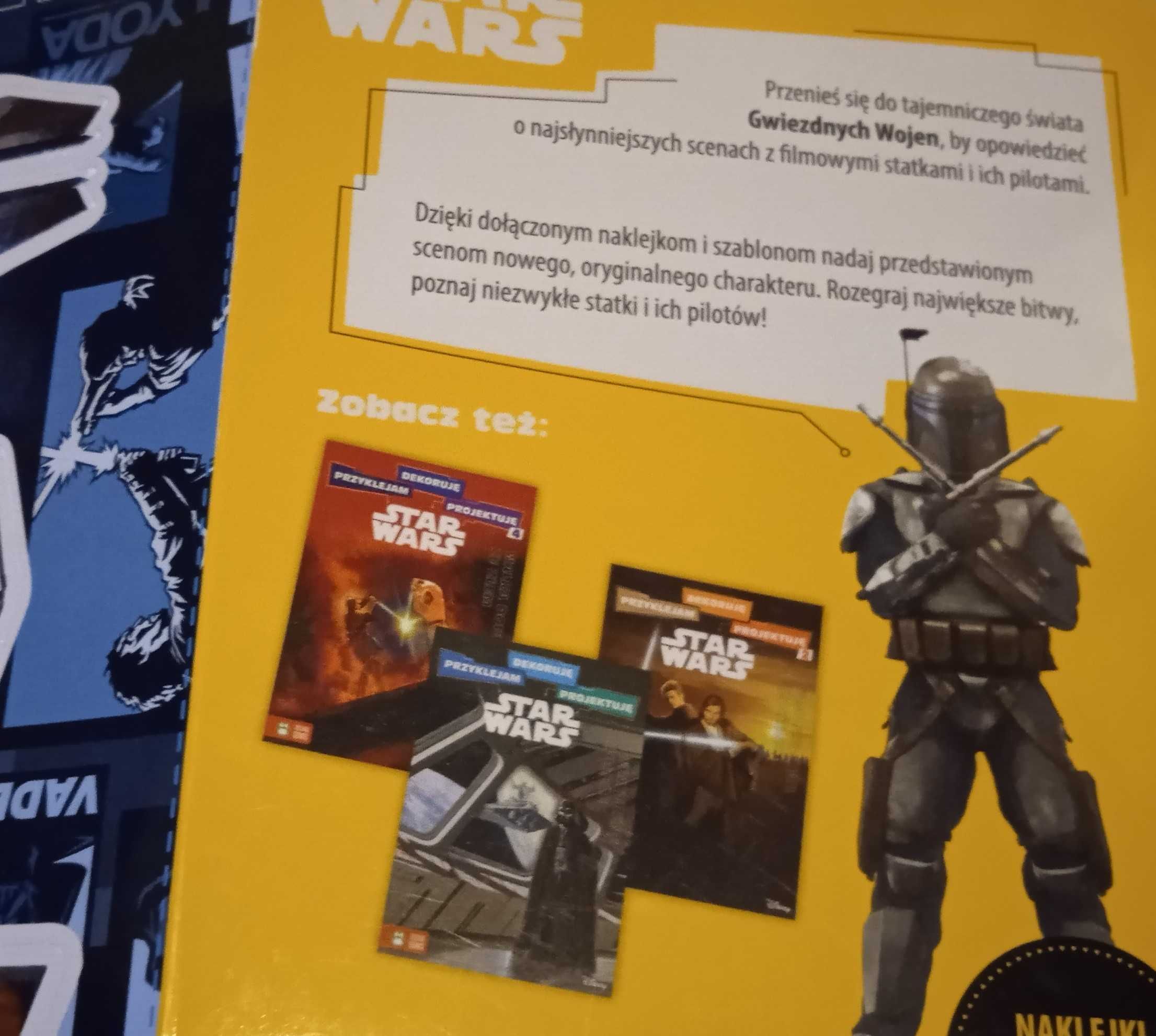 star Wars statki i ich piloci - przyklejam projektuję dekoruję NOWE