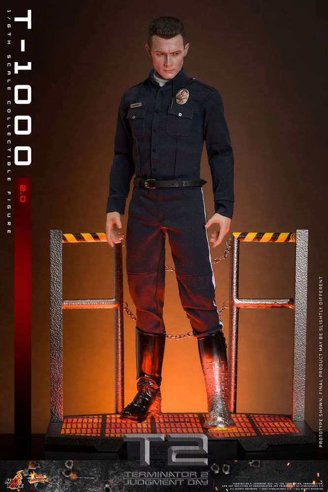 Фігурка 1/6 Hot Toys MMS774 Terminator 2: Judgment Day T-1000 (2.0)