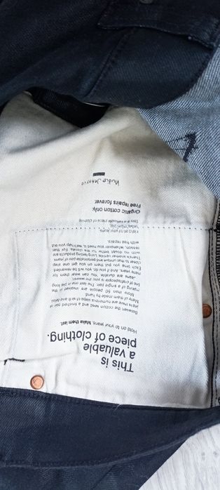 Jeans by Nudie Jeans Co. Thin Finn Back 2 Black W 31 L30