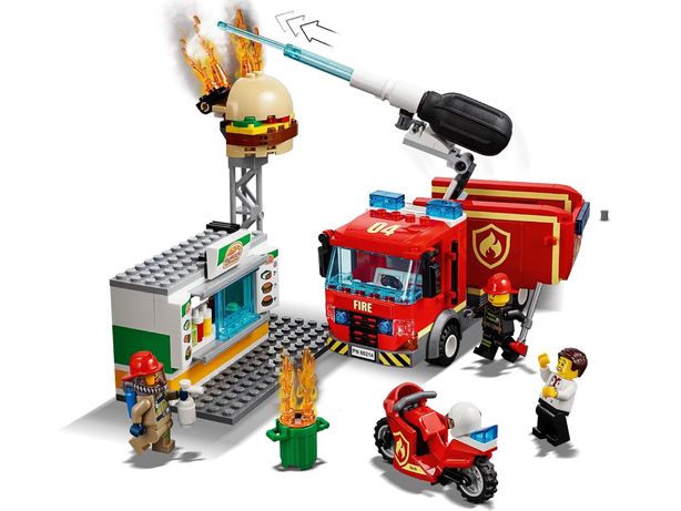 Lego Burger Bar Fire Rescue 60214