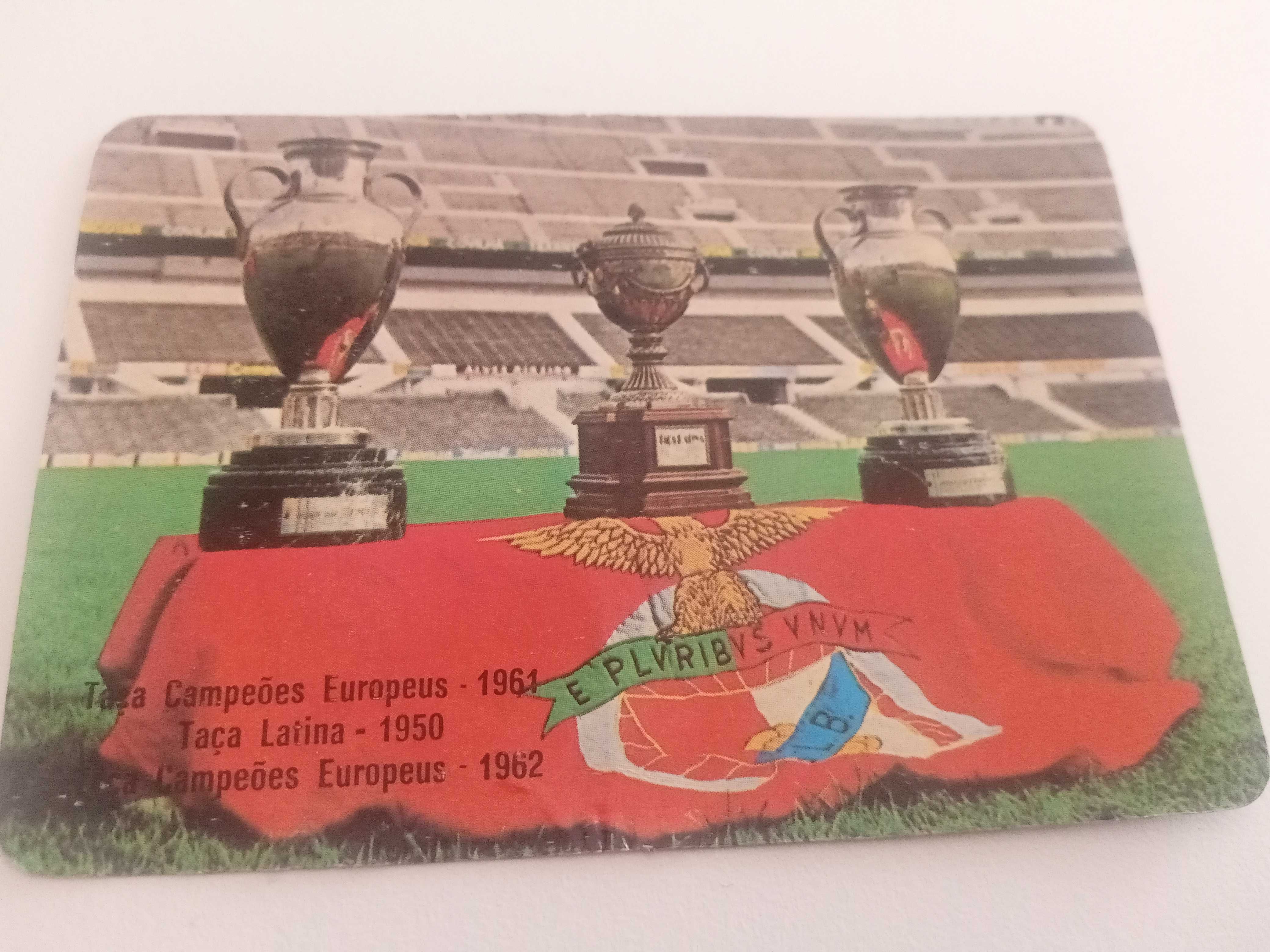 Calendário 1989 taças sport Lisboa e benfica