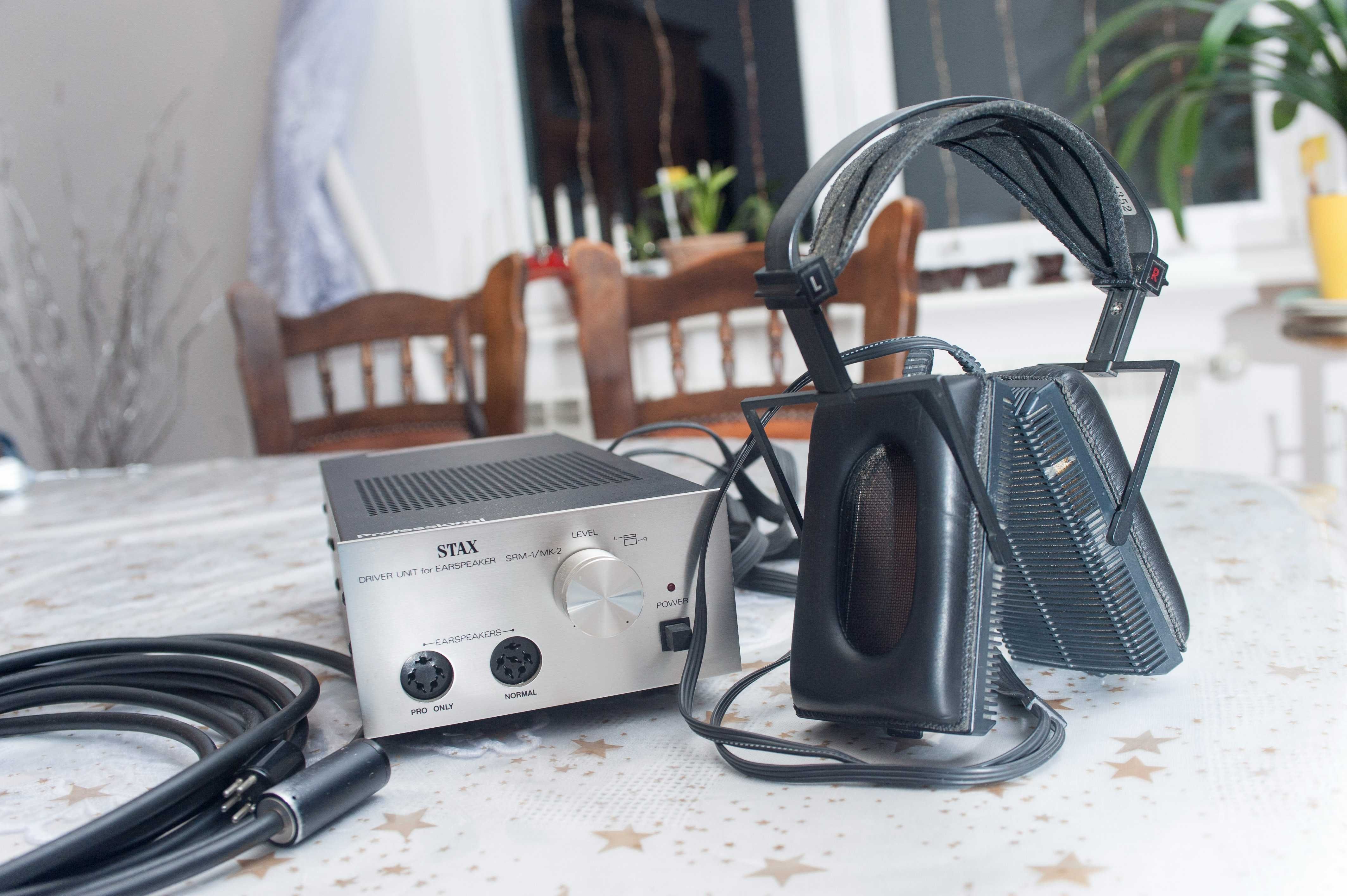 słuchawki Stax SR-Lambda Pro z energizerem SRM-1 MK-2 + przedłużacz 5m