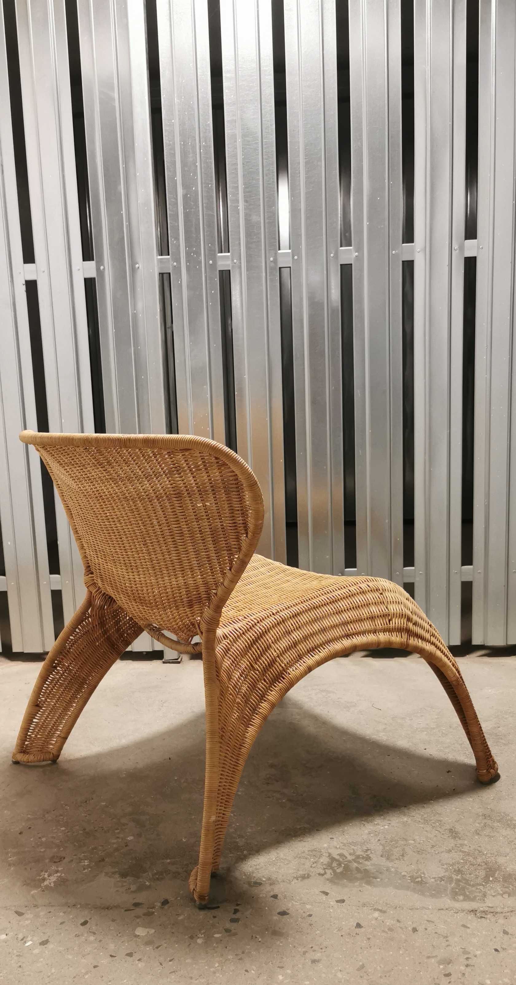Fotel wiklinowy Gulte Ikea, 1999', Vintage!