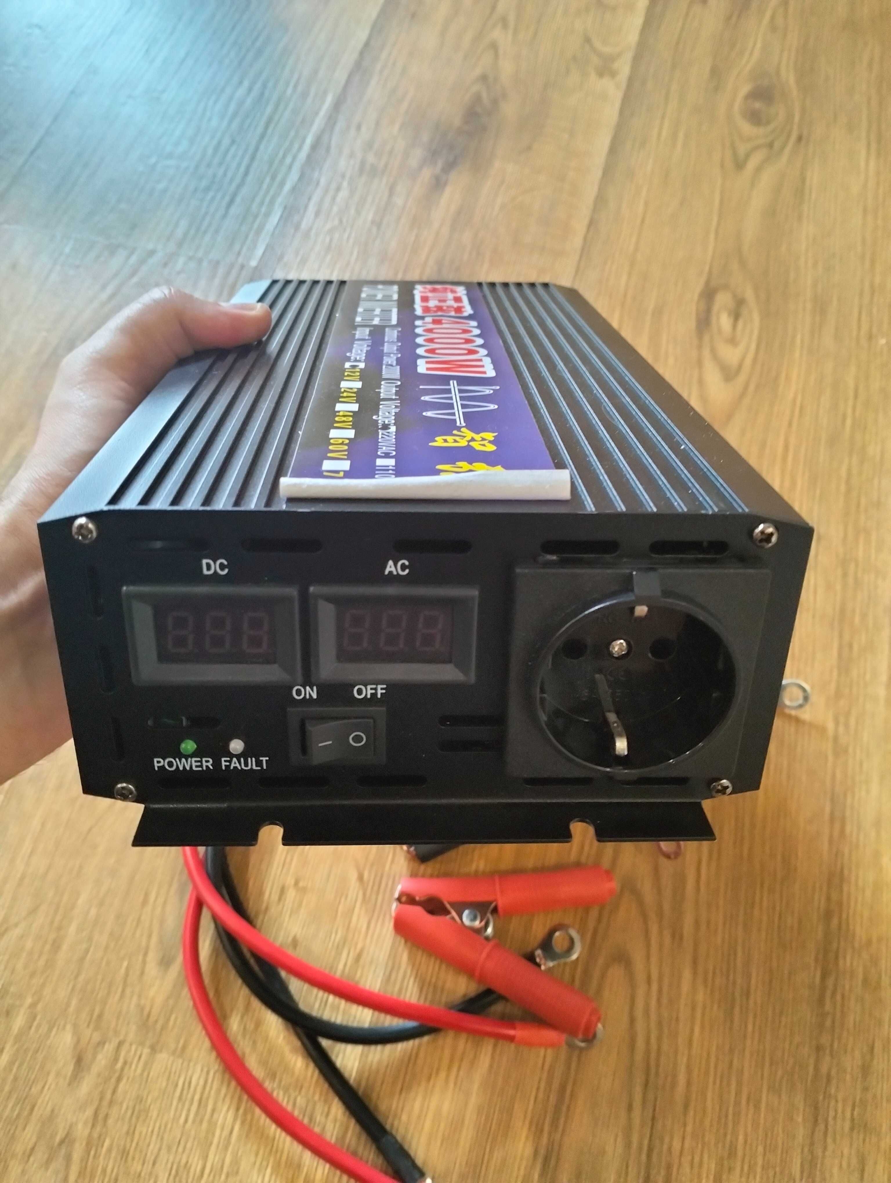 Инвертор 12v на 220v 4000 Ват